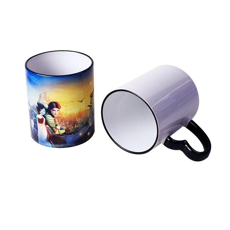 2A Good Quality 11oz White Sublimation Customized Blank Ceramic Coffee Cup for Promotion Gift