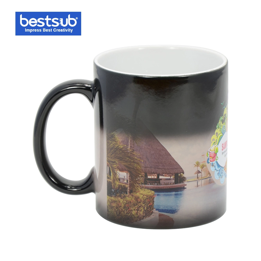 Bestsub Ceramic Sublimation Changing Color Magic Mug (B2CB-01)